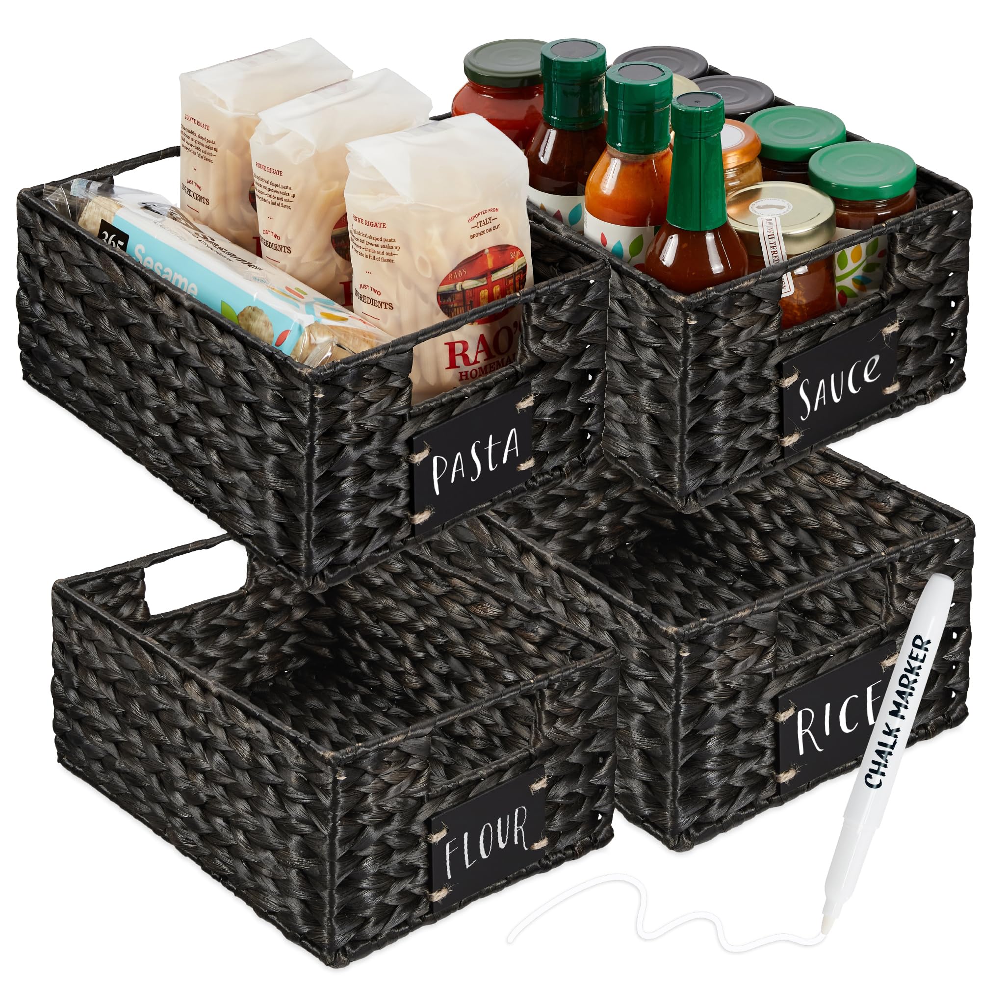 Amazon.com: Best Choice Products Set of 4 9x12in Water Hyacinth